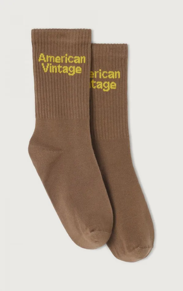 Socks Clypsun Brown Kids American Vintage