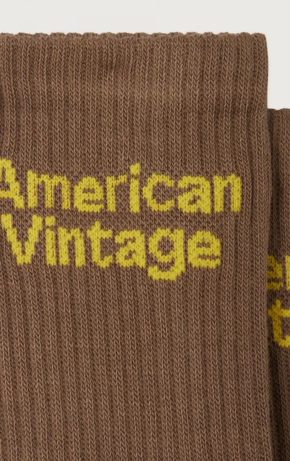Socks Clypsun Brown Kids American Vintage Socks Clypsun Brown Kids American Vintage