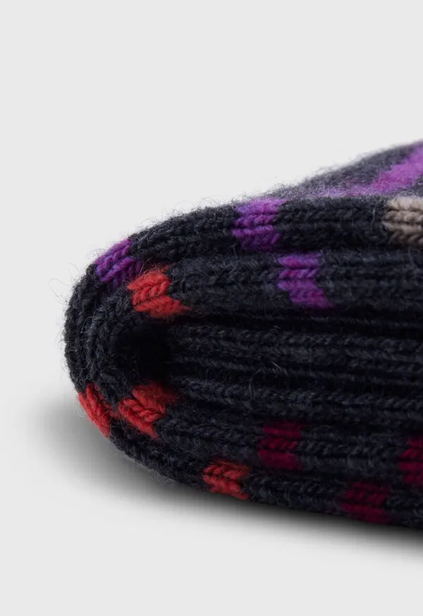 Socks Mens Multicolor Stripe Sock Denim Paulstuart Socks Mens Multicolor Stripe Sock Denim Paulstuart