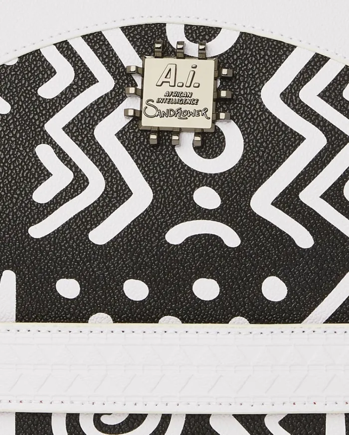 SPRAYGROUND AI8 AFRICAN INTELLIGENCE 8211 ORIGIN STORY CROSSOVER CLUTCH Bags
