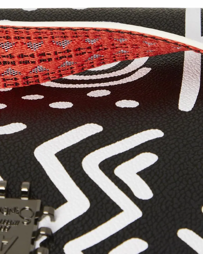 SPRAYGROUND AI8 AFRICAN INTELLIGENCE 8211 ORIGIN STORY CROSSOVER CLUTCH Bags