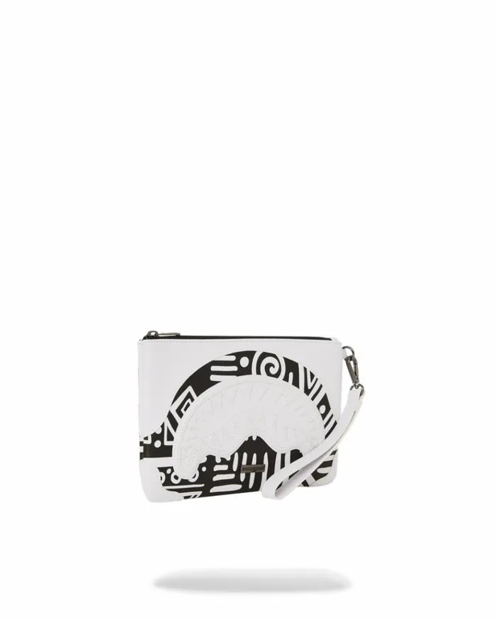 SPRAYGROUND AI8 AFRICAN INTELLIGENCE 8211 ORIGIN STORY CROSSOVER CLUTCH Bags