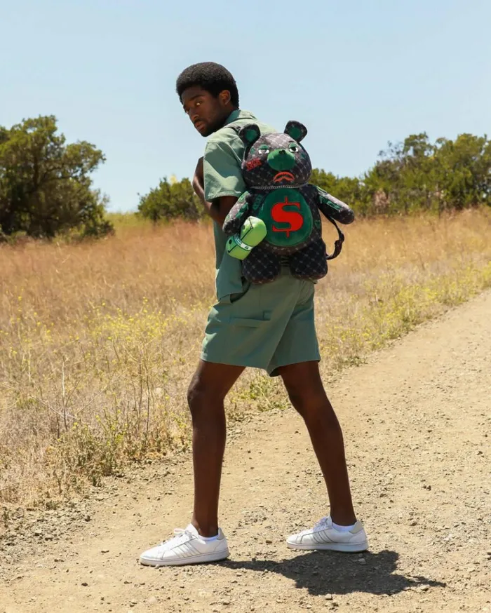 SPRAYGROUND DINERO MONEYBEAR TEDDYBEAR BACKPACK Bags