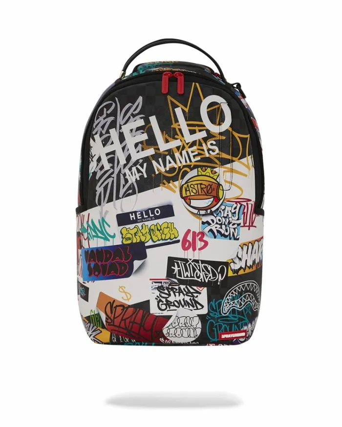 SPRAYGROUND HELLO WORLD V14 BACKPACK Bags
