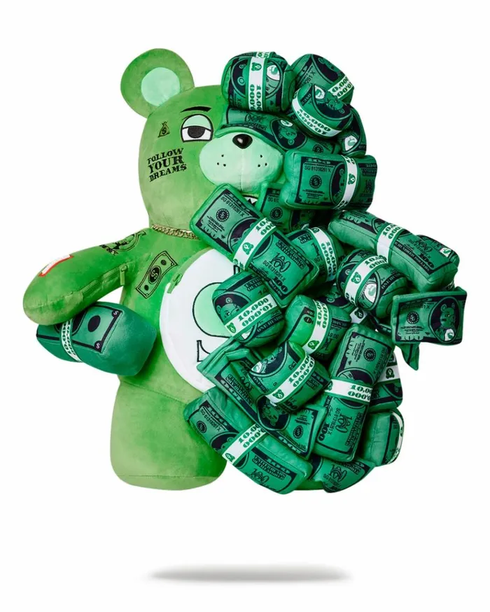 SPRAYGROUND MONEYBEAR ZILLIONS TEDDYBEAR BACKPACK Bags