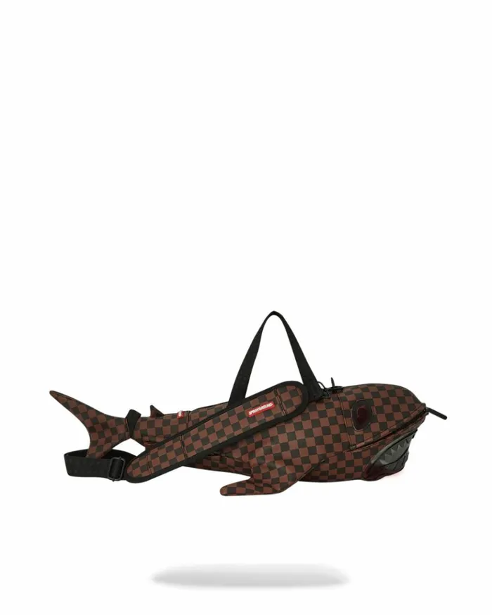 SPRAYGROUND SHARKS IN PARIS CLEAR FOR TAKEOFF SHARK MEDIUM DUFFLE Bags SPRAYGROUND SHARKS IN PARIS CLEAR FOR TAKEOFF SHARK MEDIUM DUFFLE Bags