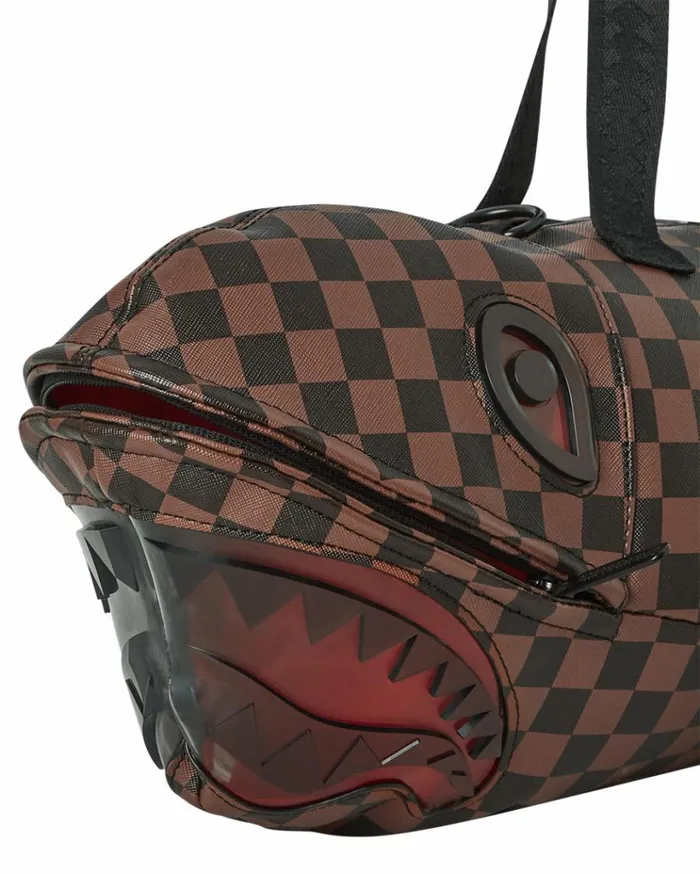 SPRAYGROUND SHARKS IN PARIS CLEAR FOR TAKEOFF SHARK MEDIUM DUFFLE Bags SPRAYGROUND SHARKS IN PARIS CLEAR FOR TAKEOFF SHARK MEDIUM DUFFLE Bags