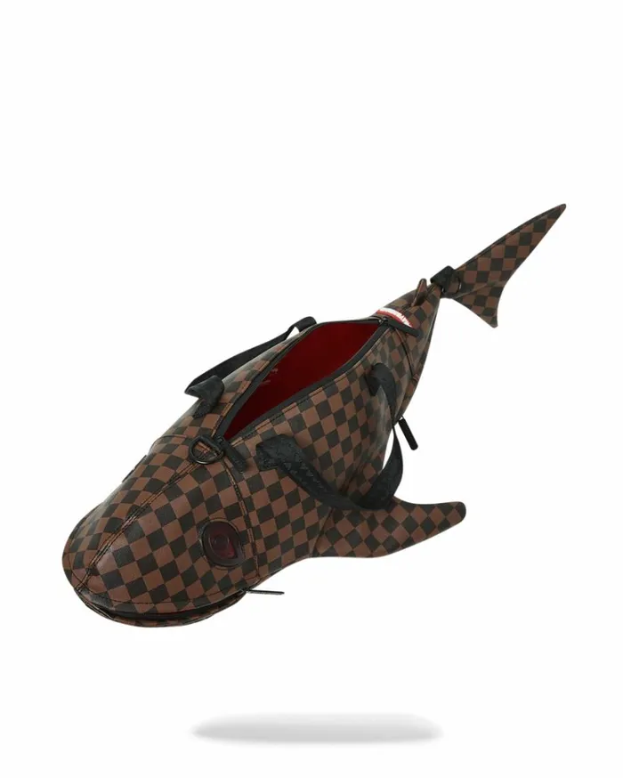 SPRAYGROUND SHARKS IN PARIS CLEAR FOR TAKEOFF SHARK MEDIUM DUFFLE Bags SPRAYGROUND SHARKS IN PARIS CLEAR FOR TAKEOFF SHARK MEDIUM DUFFLE Bags