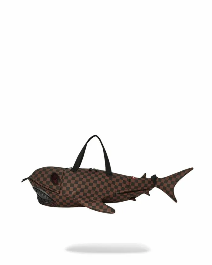 SPRAYGROUND SHARKS IN PARIS CLEAR FOR TAKEOFF SHARK MEDIUM DUFFLE Bags SPRAYGROUND SHARKS IN PARIS CLEAR FOR TAKEOFF SHARK MEDIUM DUFFLE Bags