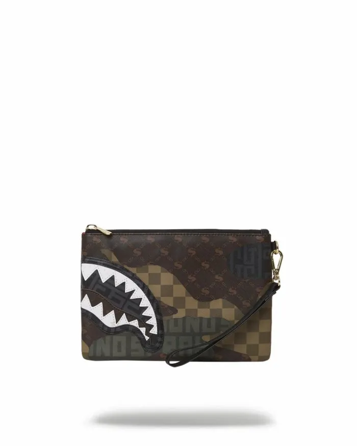 SPRAYGROUND STEALTH MODE CROSSOVER CLUTCH Bags