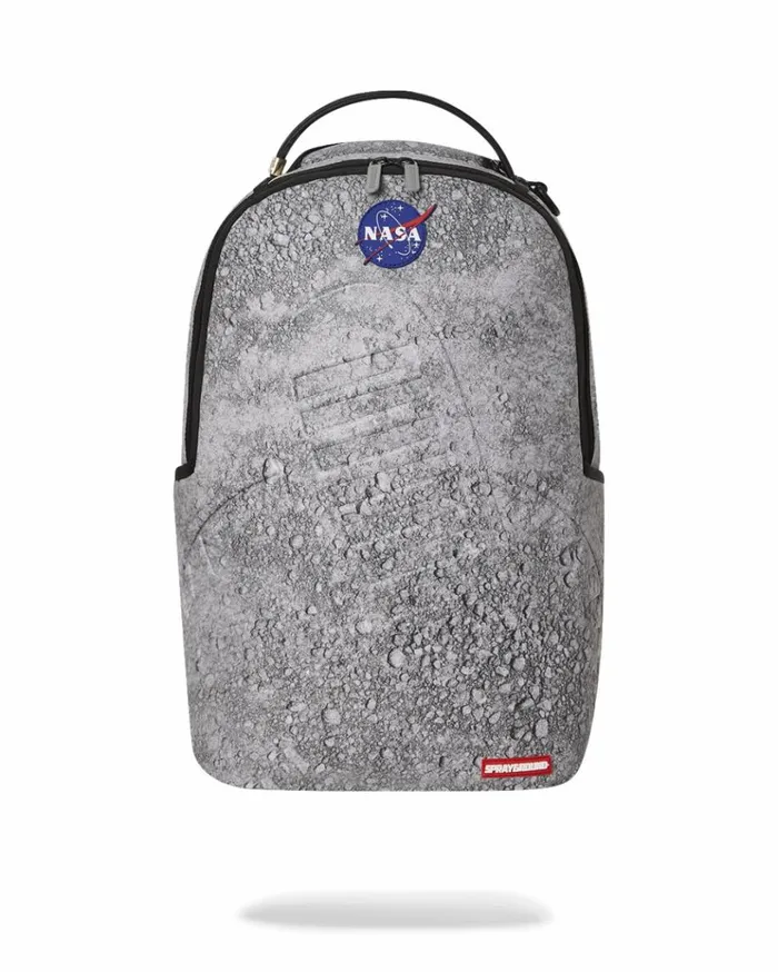 SPRAYGROUND STEP INTO THE FUTURE 8211 NASA COLLAB MOON SHARK 3D MOLDED Bags