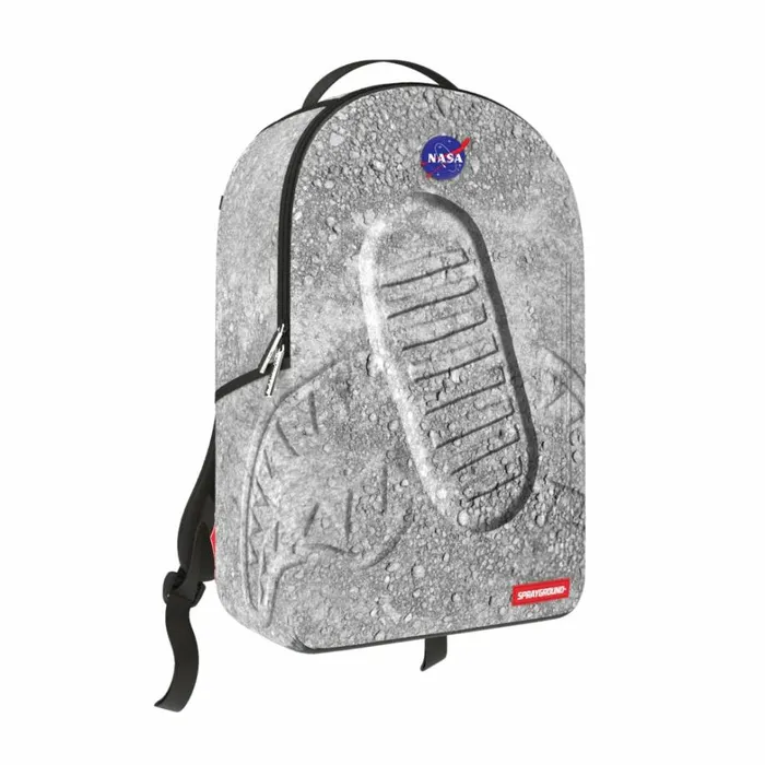 SPRAYGROUND STEP INTO THE FUTURE 8211 NASA COLLAB MOON SHARK 3D MOLDED Bags