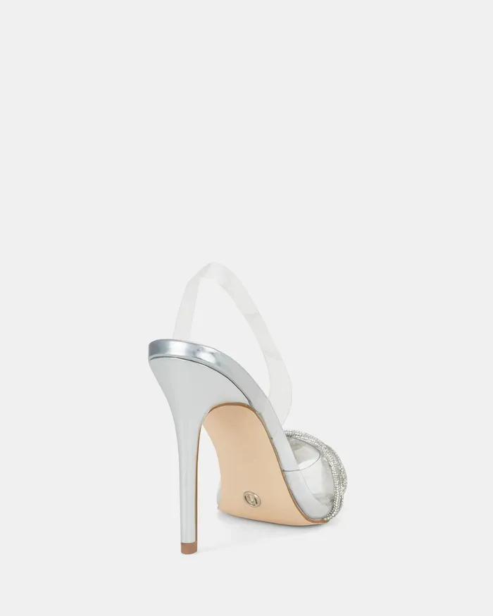 Stilettos NOVO Shoes Women ZUNFLOWER SILVER Stilettos