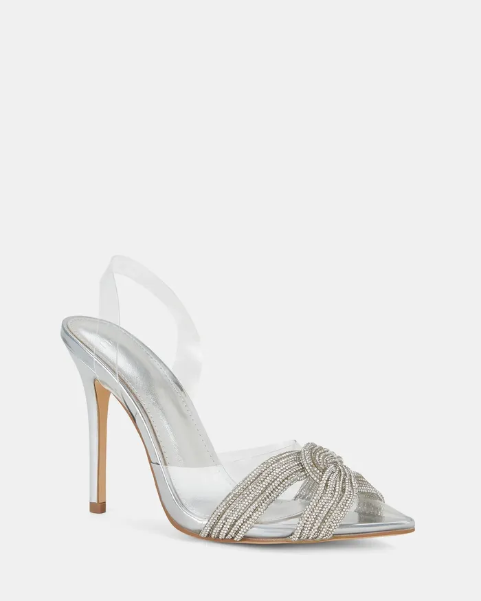 Stilettos NOVO Shoes Women ZUNFLOWER SILVER Stilettos