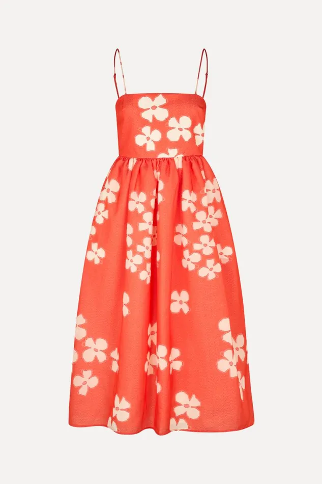 Stine Goya Dresses SGYanina Dress 8211 Ditzy Poppies 8211 Women