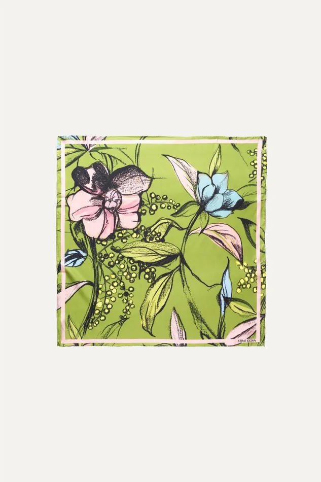 Stine Goya Scarves Small Scarf 8211 Pencil Garden 8211 Women
