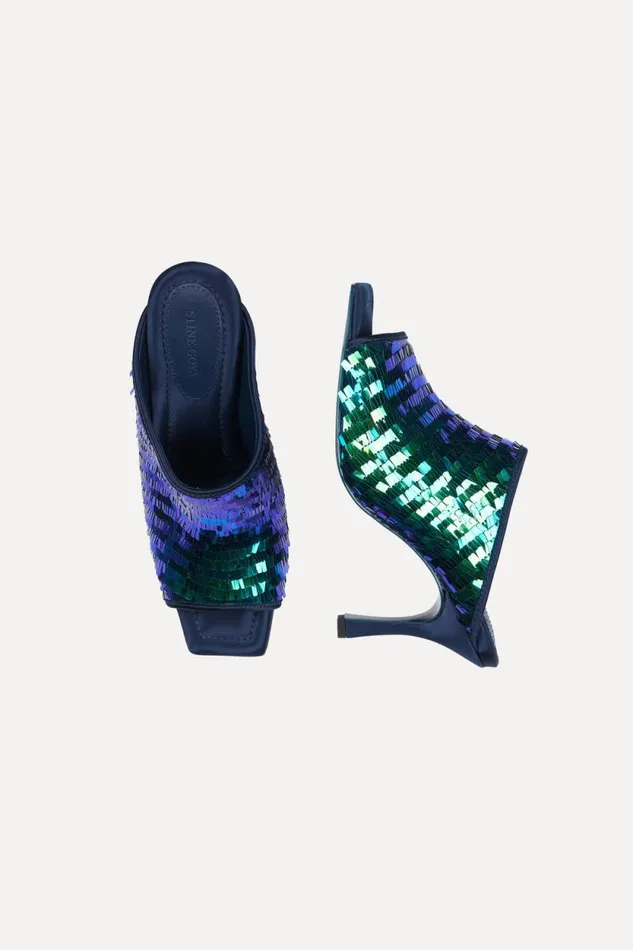 Stine Goya Shoes Naemi Heels 8211 Purple 8211 Women