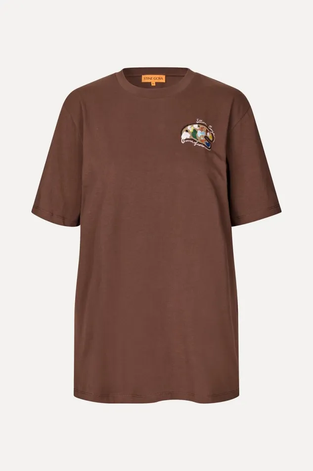 Stine Goya Tops and Shirts Short Sleeve Tshirt 8211 Colour Palette 8211 Women Stine Goya Tops and Shirts Short Sleeve Tshirt 8211 Colour Palette 8211 Women