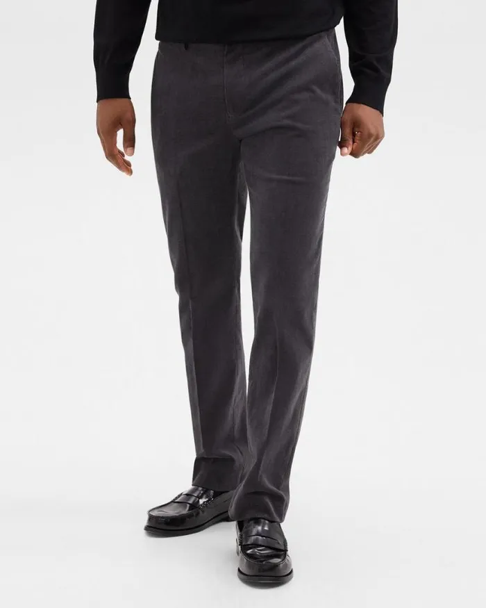Suits Men Theory Zaine Pant In Stretch Corduroy Dark Grey Suits Men Theory Zaine Pant In Stretch Corduroy Dark Grey