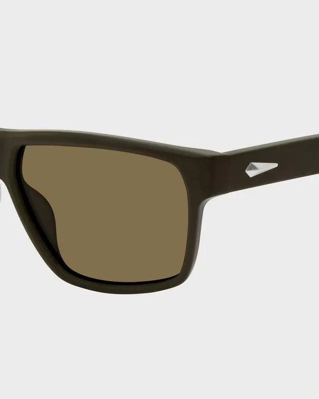 Sunglasses Men Rag and Bone Aron Matte Green