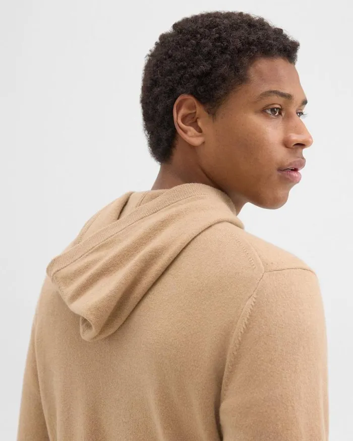 Sweaters Cardigans Men Theory Hilles Hoodie In Cashmere New Camel Sweaters Cardigans Men Theory Hilles Hoodie In Cashmere New Camel