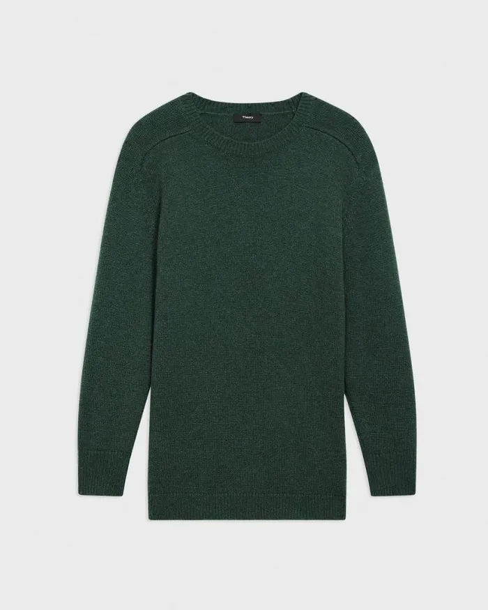 Sweaters Cardigans Women Theory Karenia Sweater In Cashmere Hunter Green Sweaters Cardigans Women Theory Karenia Sweater In Cashmere Hunter Green