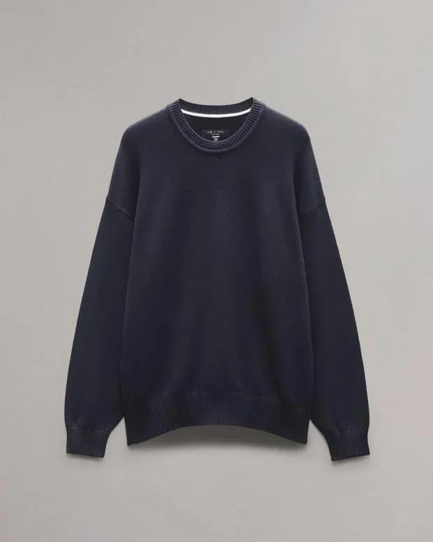 Sweaters Men Rag and Bone Clarkson Cotton Sweater Salute