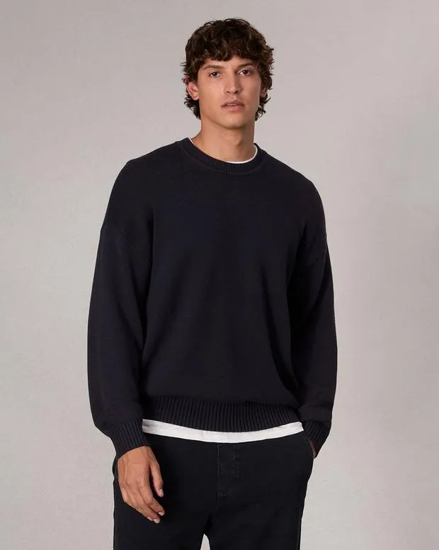 Sweaters Men Rag and Bone Clarkson Cotton Sweater Salute