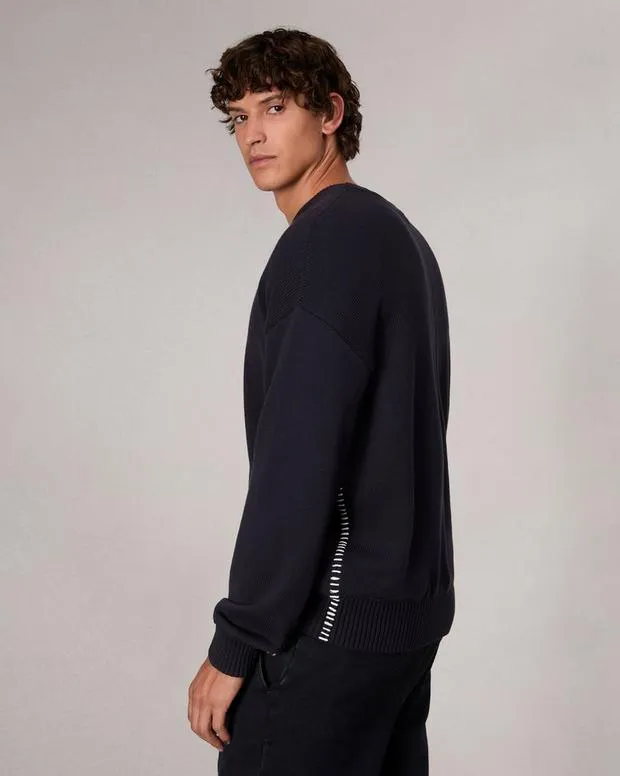 Sweaters Men Rag and Bone Clarkson Cotton Sweater Salute