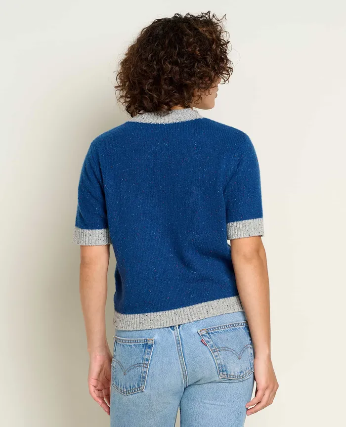 Sweaters ToadandCo Women8217s Wilde Short Sleeve Sweater True Navy