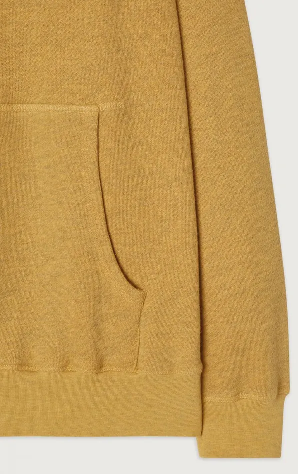 Sweatshirt Doven Overdyed Curry Men American Vintage Sweatshirts