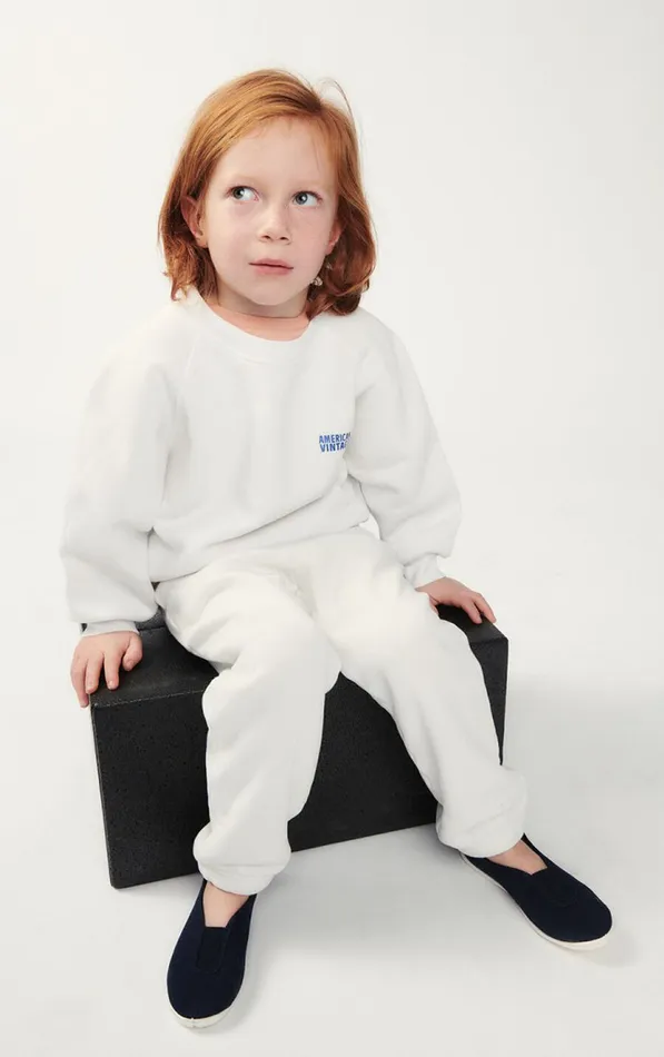 Sweatshirt Izubird Vintage Dove Kids American Vintage Sweatshirts Sweatshirt Izubird Vintage Dove Kids American Vintage Sweatshirts