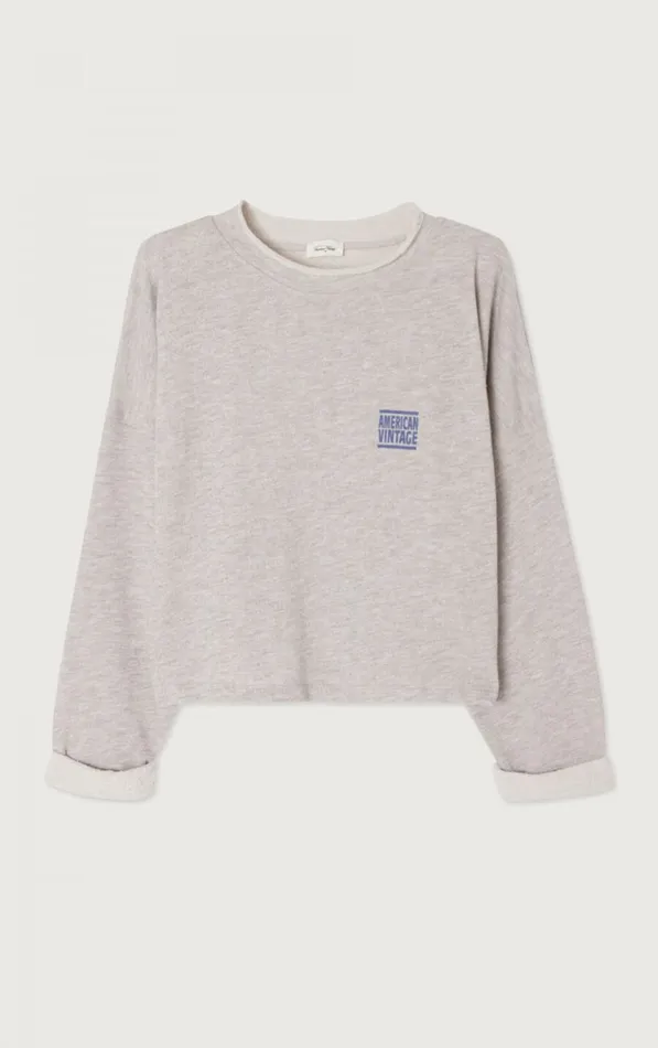 Sweatshirt Zofbay Heather Grey Women American Vintage Sweatshirts Sweatshirt Zofbay Heather Grey Women American Vintage Sweatshirts
