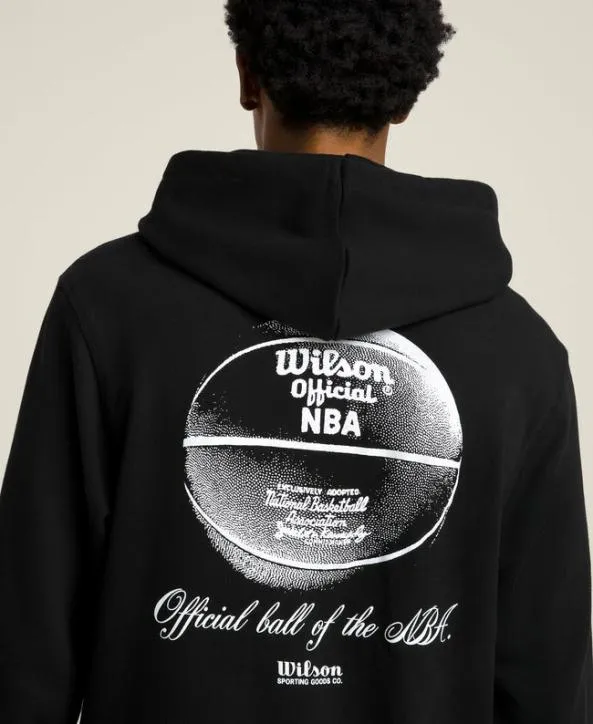 Sweatshirts Men Wilson Nba AllStar Graphic Hoodie Black Sweatshirts Men Wilson Nba AllStar Graphic Hoodie Black