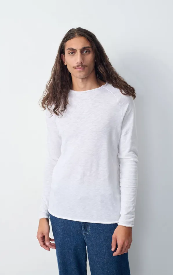 TShirt Sonoma White Men American Vintage Long Sleeve TShirts