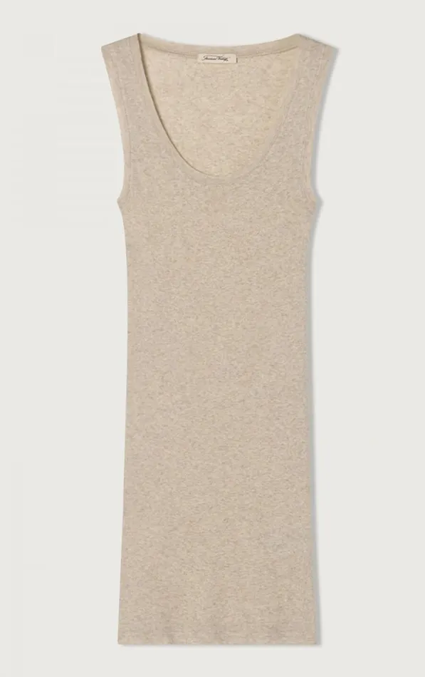 Tank Top Massachusetts Melange Cream Women American Vintage Tops and Tanktops Tank Top Massachusetts Melange Cream Women American Vintage Tops and Tanktops