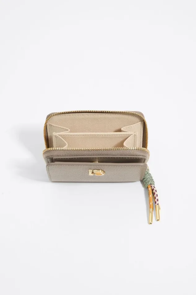 Taupe Leather Flap Purse Taupe Women Bimba Y Lola Wallets And Coin Purses Taupe Leather Flap Purse Taupe Women Bimba Y Lola Wallets And Coin Purses