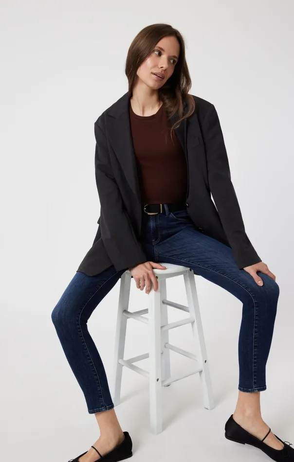 Tess Skinny In Dark Brushed Flex Blue Women Mavi Jeans Denim Tess Skinny In Dark Brushed Flex Blue Women Mavi Jeans Denim