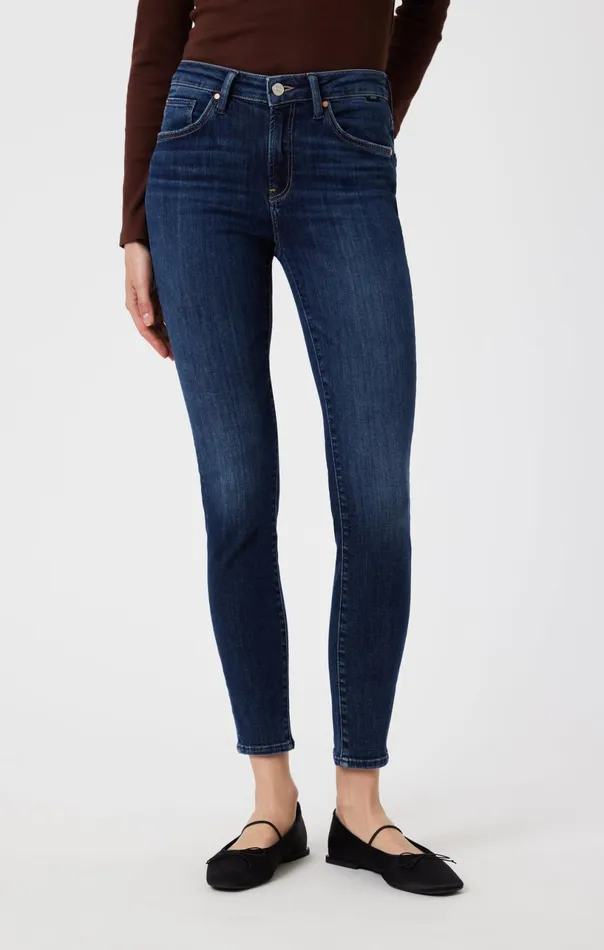 Tess Skinny In Dark Brushed Flex Blue Women Mavi Jeans Denim Tess Skinny In Dark Brushed Flex Blue Women Mavi Jeans Denim