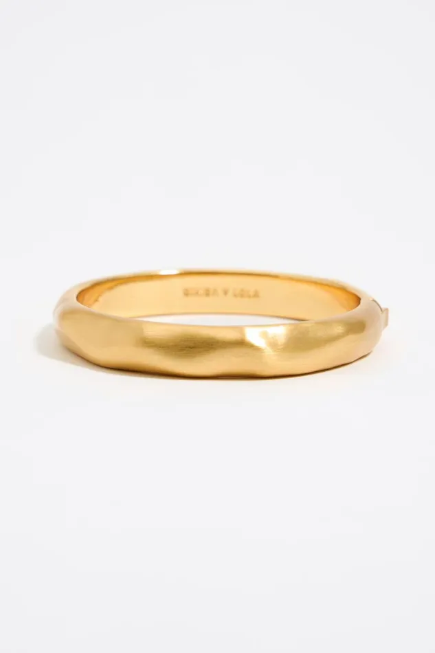 Textured Matte Gold Bracelet Gold Yellow Women Bimba Y Lola Bracelets Textured Matte Gold Bracelet Gold Yellow Women Bimba Y Lola Bracelets