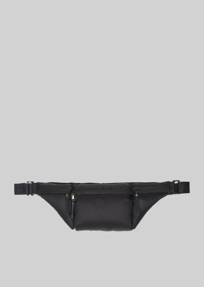 The Frankie Shop Akron Puffer Belt Bag 8211 Dark Brown 8211 Women