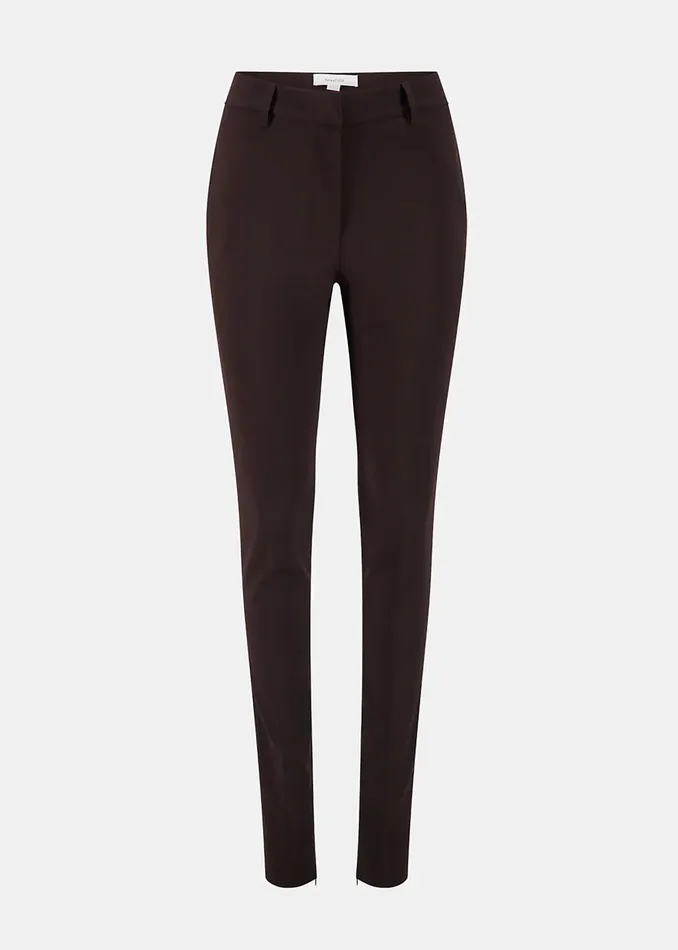 The Frankie Shop Bottoms Beaufille Vernet Trousers 8211 Umber 8211 Women