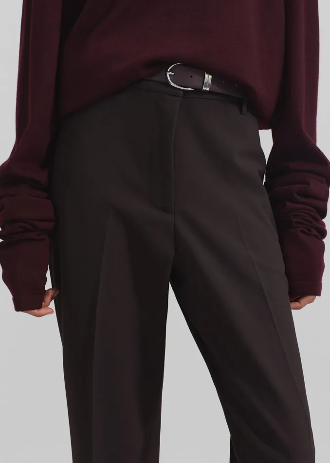 The Frankie Shop Bottoms Beaufille Vernet Trousers 8211 Umber 8211 Women