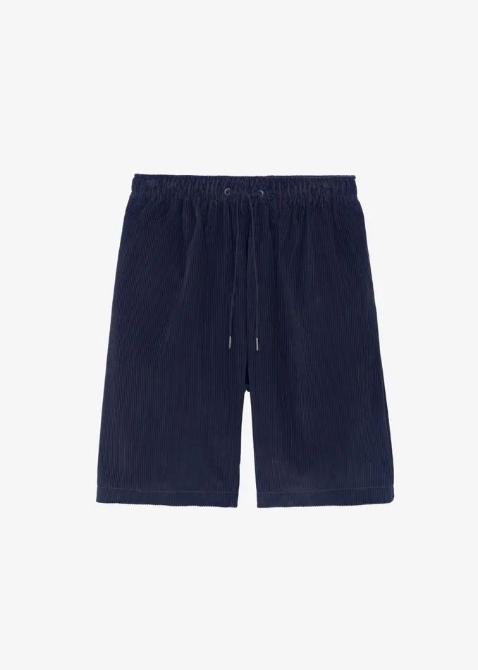 The Frankie Shop Bottoms Camden Corduroy Shorts 8211 Navy 8211 Men