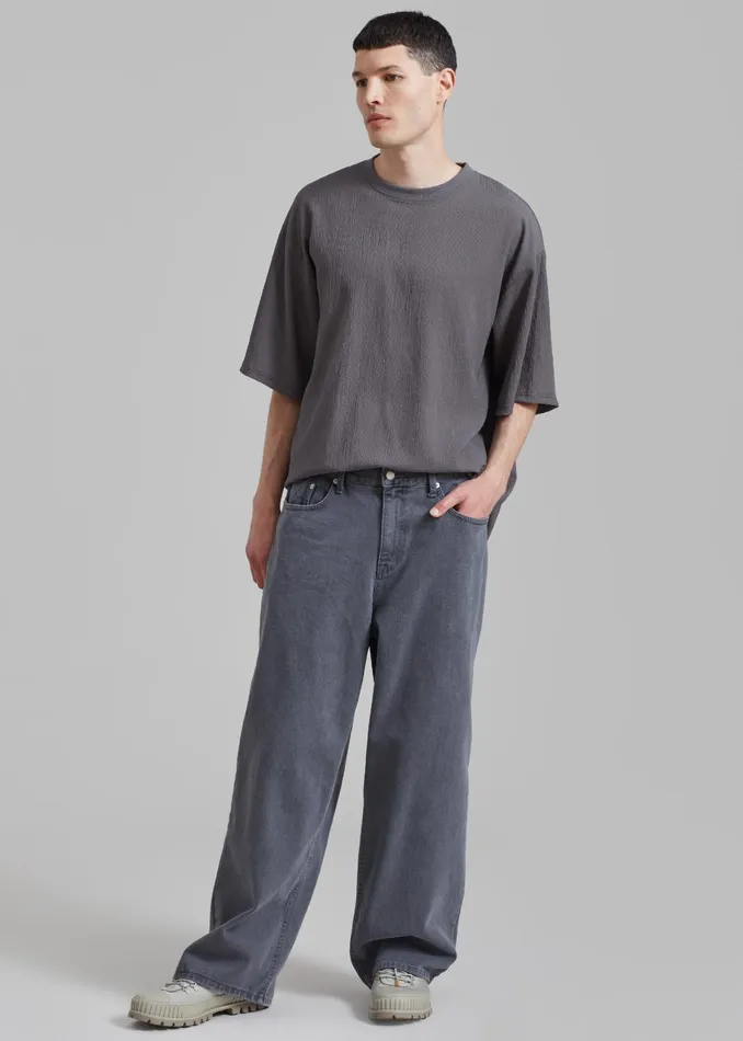 The Frankie Shop Bottoms Connor Jeans 8211 Grey Wash 8211 Men