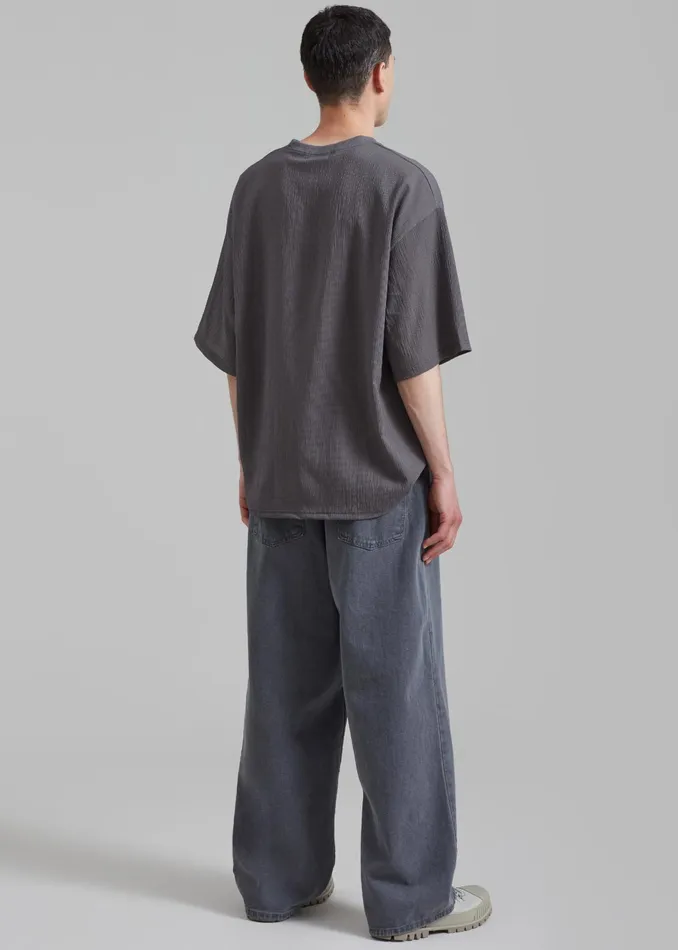 The Frankie Shop Bottoms Connor Jeans 8211 Grey Wash 8211 Men