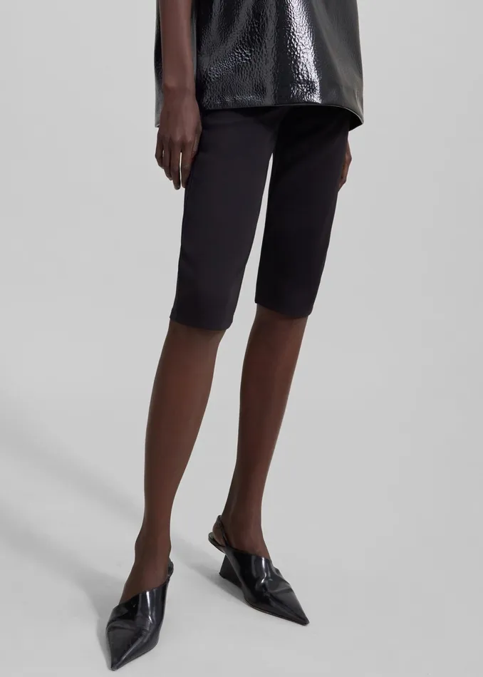 The Frankie Shop Bottoms Desara Capri Leggings 8211 Black 8211 Women