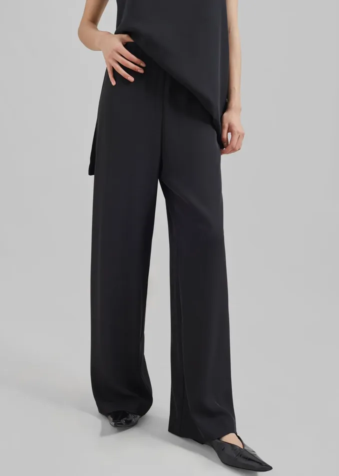 The Frankie Shop Bottoms Imre Trousers 8211 Black 8211 Women
