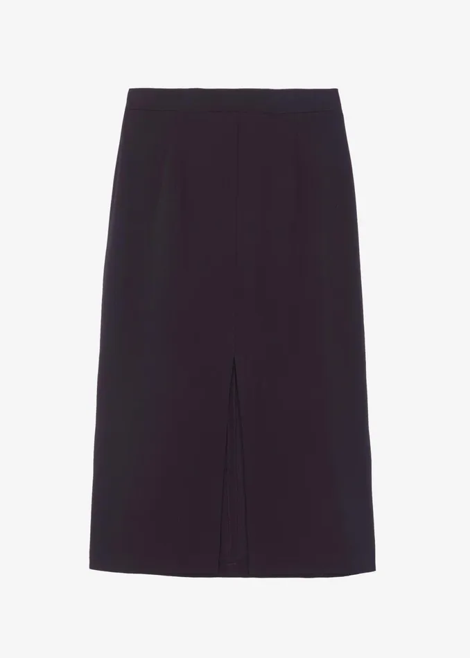 The Frankie Shop Bottoms Judy Midi Skirt 8211 Dark Plum 8211 Women