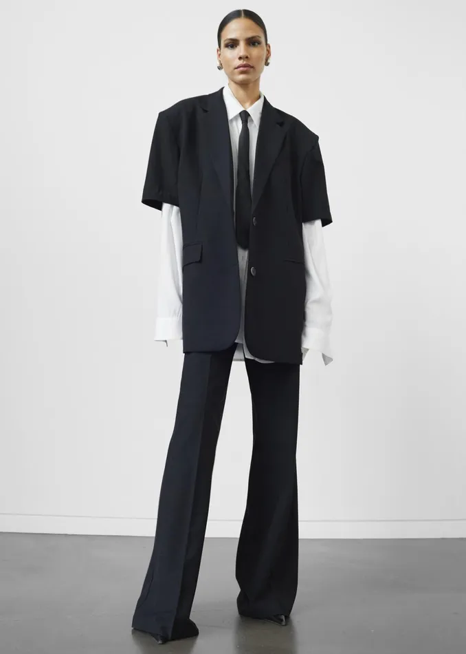The Frankie Shop Bottoms Maisie Bootcut Pants 8211 Black 8211 Women